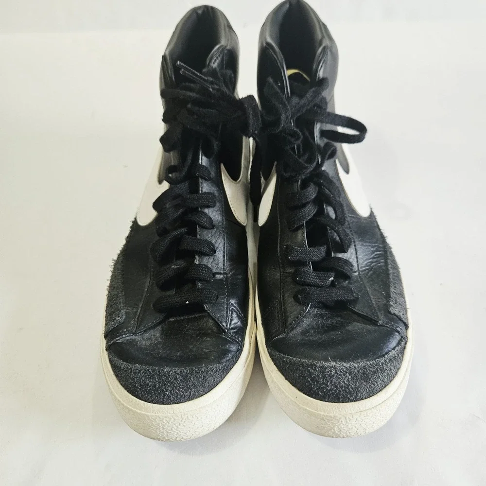 Nike Blazer Mid 77 Black w/ White Men's Size 11.5 Athletic High Top Shoes